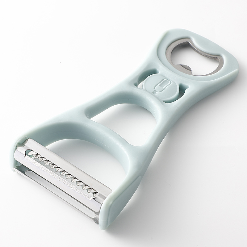 削皮刀多功能不锈钢刨子削皮器开瓶器刨丝土豆打皮刀水果瓜刨批发