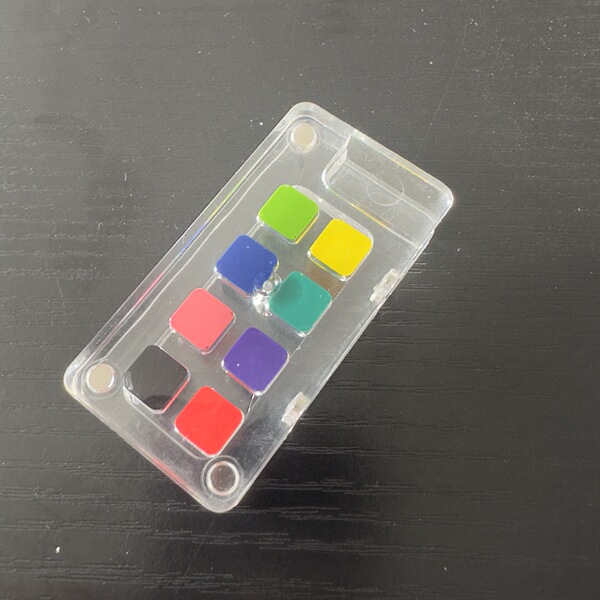 Small pigment handheld watercolour