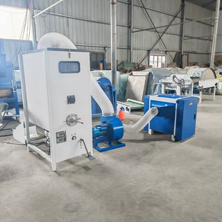 单口毛绒玩具充装机 螺丝棉化纤棉开松机小型公仔玩具充装机