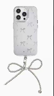 Estilo coreano ins arco oso iPhone15 nicho hembra 15ProMax para apple 12/11 teléfono caso 14