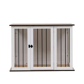 高档双门铁艺狗笼狗屋狗窝室内宠物笼宠物窝易清理