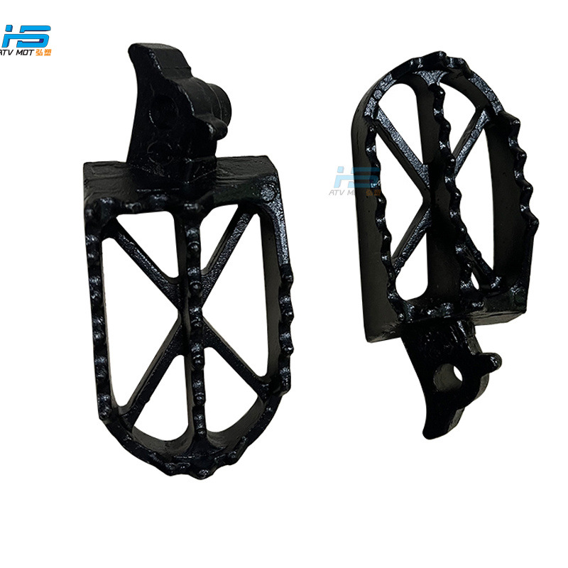 Off-Road Motorcycle Accessories New 21g X-Shaped Pedals Left and Right Pedals Cast Steel Pedals Rear Pedals Foot Nails