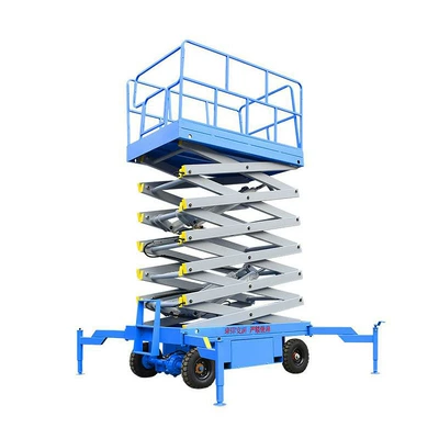Vehicle Hydraulic Scissor Lift – Avtomobil fırlanan platformaları - customized-advance-payment