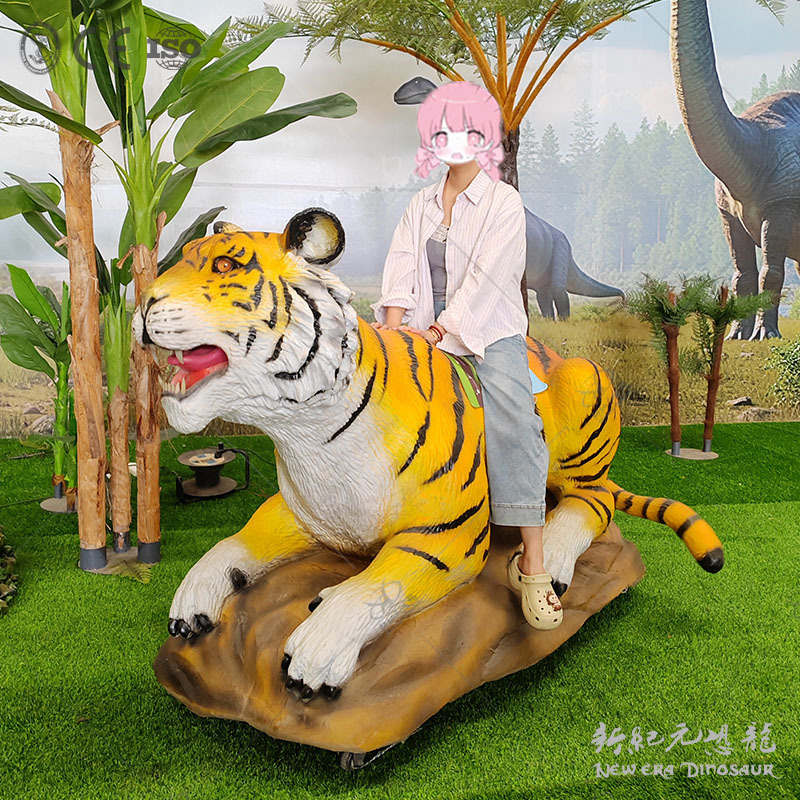 Simulación de dinosaurios T. rex super grande modelo de dinosaurio eléctrico arte paisajístico parque de atracciones modelo de dinosaurio