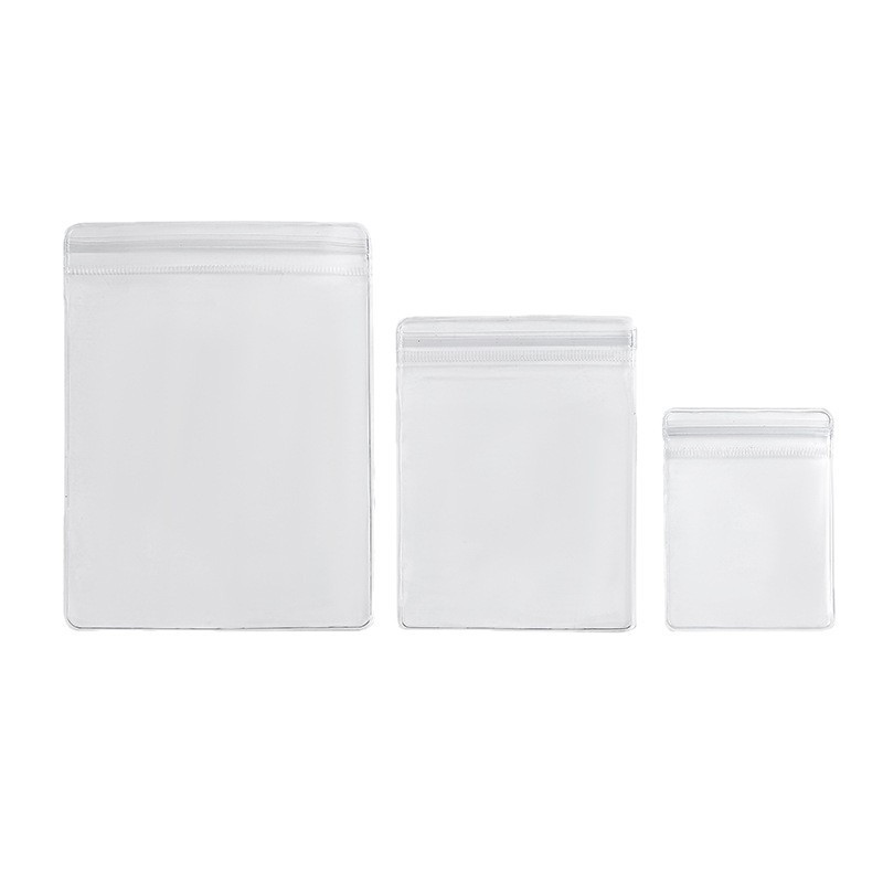 PVC ジップロックバッグロングジュエリー収納袋高透明 PVC バッグ肥厚 48 シルクピンチジップロックバッグ 24 シルク|undefined