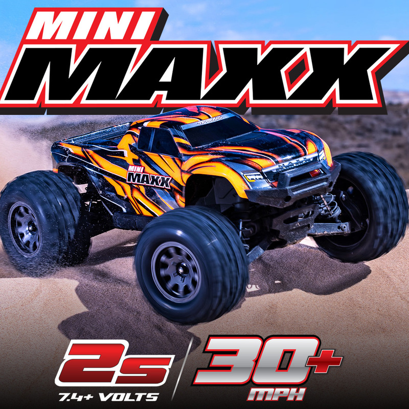 TRAXXAS new Mini Maxx small feet mini electric remote control off-road vehicle #107154-1