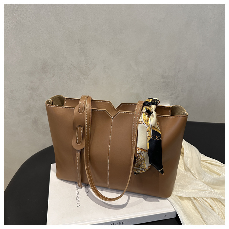 Bolso Tote de Hombro para Mujer de PU Gran Capacidad con Cremallera para Uso Diario image 7