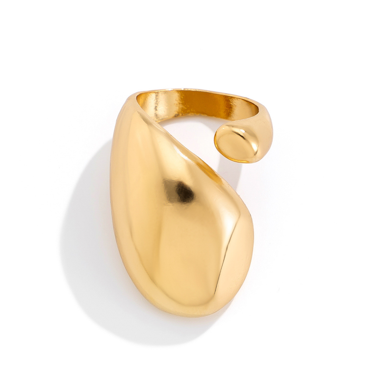 9g Weight Open Rings Classification 1 Piece Quantity Holiday, Banquet, Travel Occasion Alloy Material Geometric Pattern Women's Gender Plating Design Casual, Elegant, Lady Style Casual Elegant Lady Geometric Alloy Plating Women's Open Rings 15