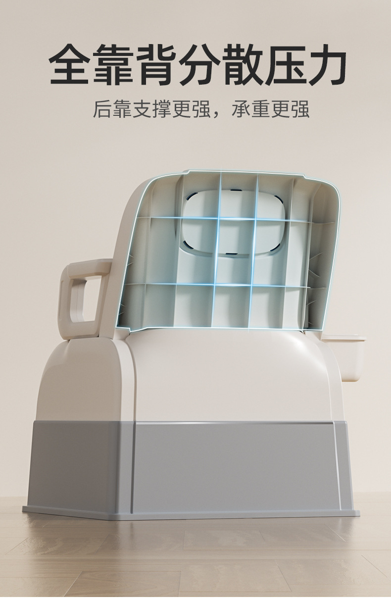 Cross-Border New Model Folding Toilet Car-Mounted Emergency Camping Toilet Stool Adult Portable Anti-Odor Outdoor Rv Toilet