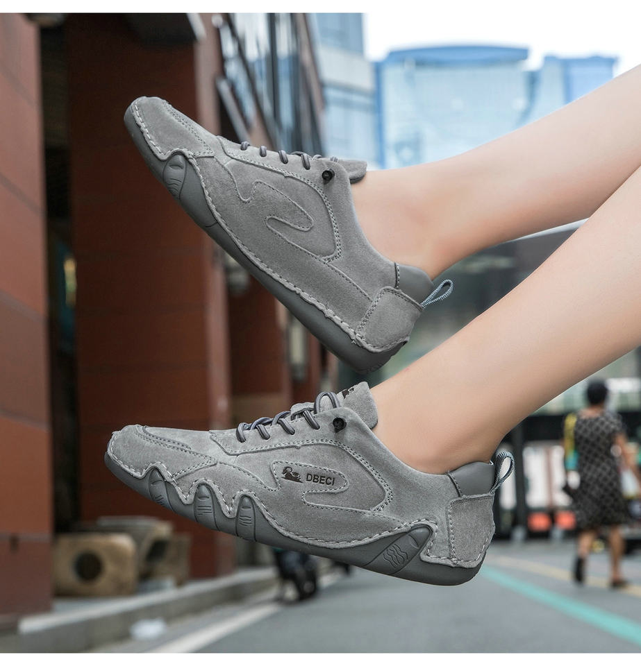 Giày thể thao unisex da thật cỡ lớn, đế bằng, phong cách ngoài trời năng động — 661-3 màu cát, 661-3 màu hồng, 661-3 màu nâu, 661-3 màu trắng chi tiết 15