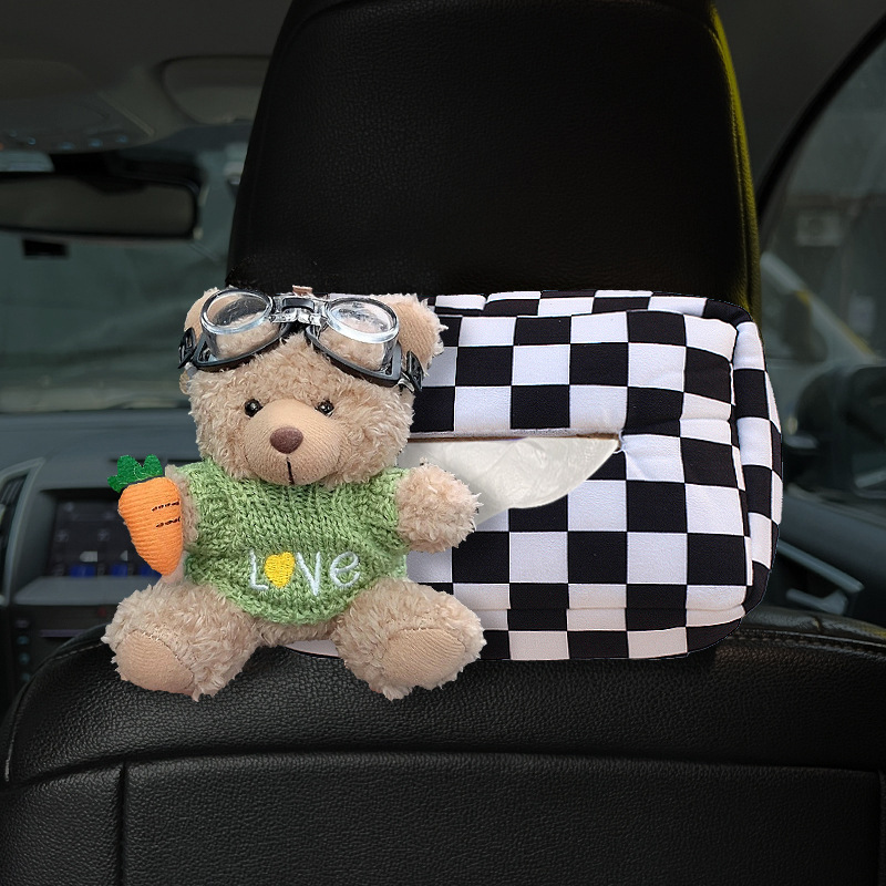 [Productos de punta] Bolsa de papel de dibujo para coche, caja de reposabrazos para mujer, bolsa de papel, caja de dibujo para coche colgante, decoración de caja de dibujo para coche image 28