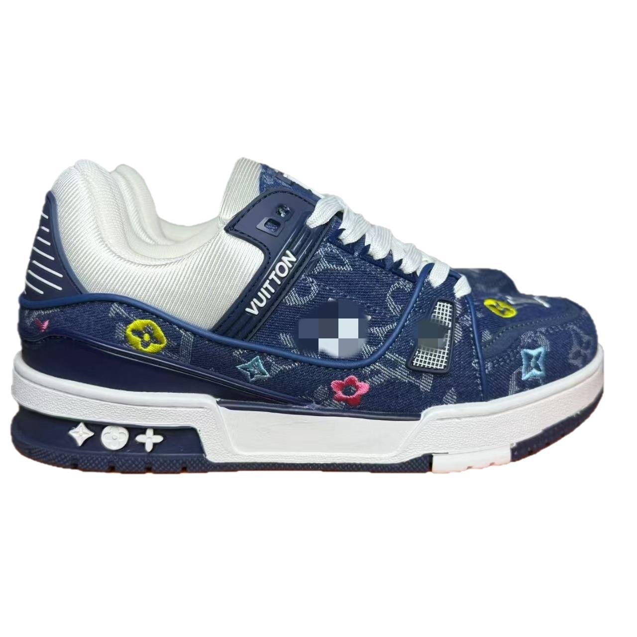 26 originales hombres y mujeres ocio campus zapatos de skate estudiantes estallar impresión bordada suela gruesa versión de alta moda zapatillas deportivas