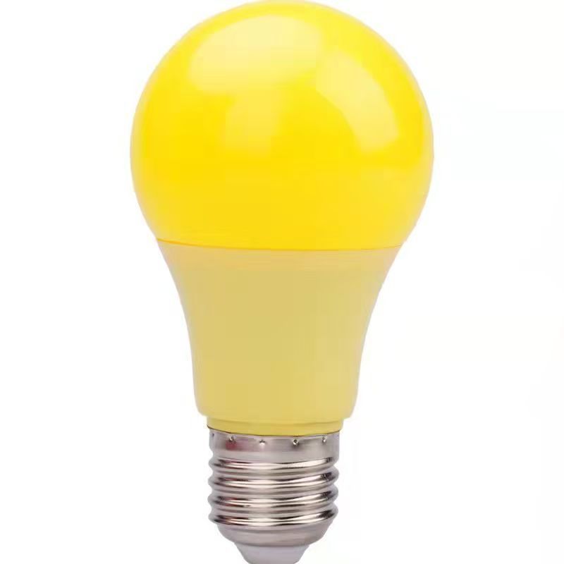 Fabricantes de suministro directo LED color rojo, amarillo, azul, verde, rosa, púrpura y blanco 5 colores de las bombillas de celebración de vacaciones coloridas bombillas de atmósfera domésticas