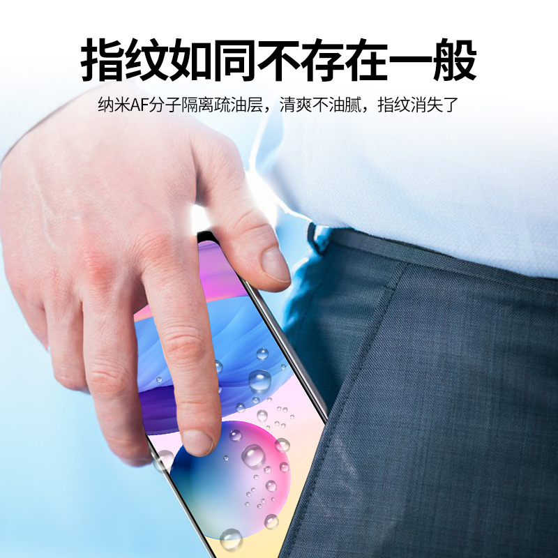 赤米note10強化膜5G全画面カバー米redminote10pro携帯電話膜ブルーレイ保護を適用する|undefined