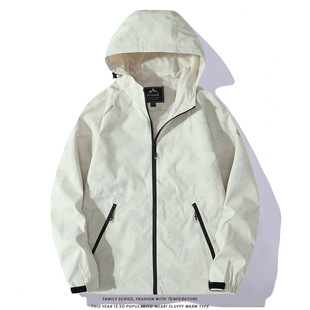 New Spring & Fall Thin Men's and Women's Outdoor Mountaineering Windproof and Waterproof Jacket Jacket 169