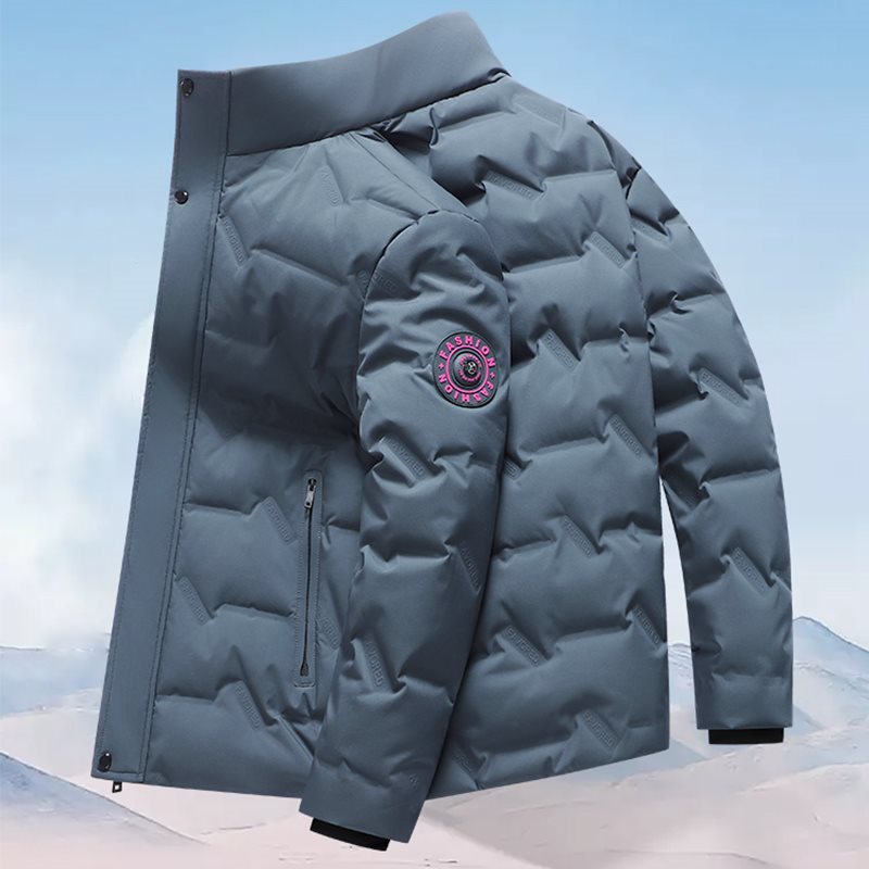 2506羽绒服 新国标50白鸭绒 M-5XL 秋冬男士大码石墨烯轻软羽绒服