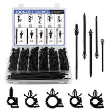 批发汽车150pcs盒装卡扣150件汽车线束夹组合紧固件线束卡扣卡子