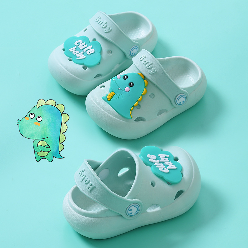Children's Croc Shoes Summer New Boys Cartoon Girls Cute Baotou Soft Sole Anti-Slip Children's Sandals and Slippers Wholesale Children's Croc Shoes Summer New Boys Cartoon Girls Cute Baotou Soft Sole Anti-Slip Children's Sandals and Slippers Wholesale