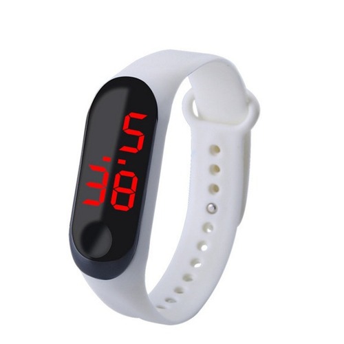 Waterproof LED Touchscreen Electronic Watch Outdoor Activity Tracker Bracelet