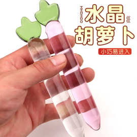 玻璃萝卜肛塞水晶情趣自慰棒夫妻性趣手动抽插秒潮仿真阳具成人