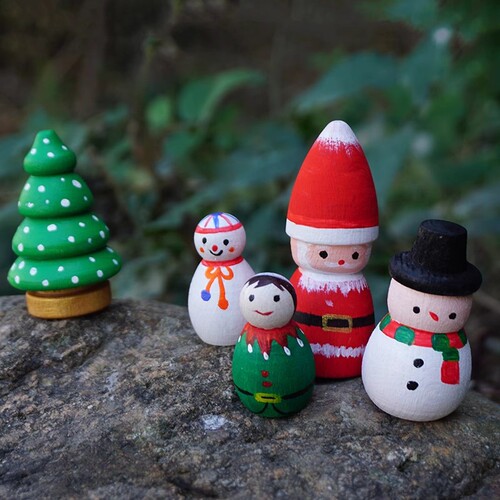 Solid wood beech shaped building blocks essential oil diffusing incense wood logs white embryos without paint can be painted handmade graffiti ornaments for decoration