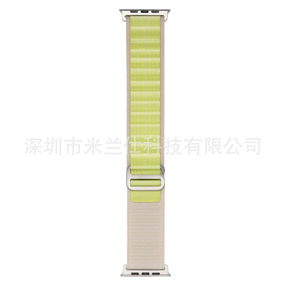 Подходит для Apple Watch S11 Alpine Ultra2 Wild Trail apple iwatch678910 петля нейлоновый ремешок