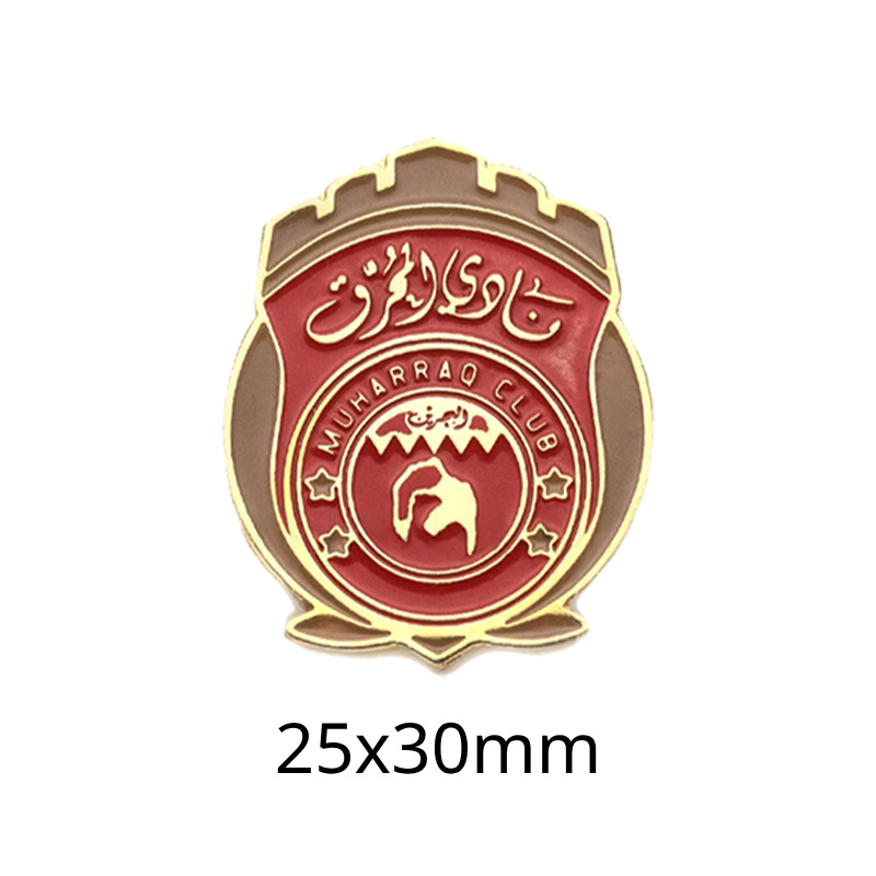 Insignias metálicas transfronterizas, pegatinas para teléfonos móviles, broches, Copa Mundial, Liga de Campeones, club de fútbol, insignias del Real Madrid, insignias del Liverpool al por mayor