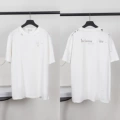 White ready-to-wear hole letter logo printing 10