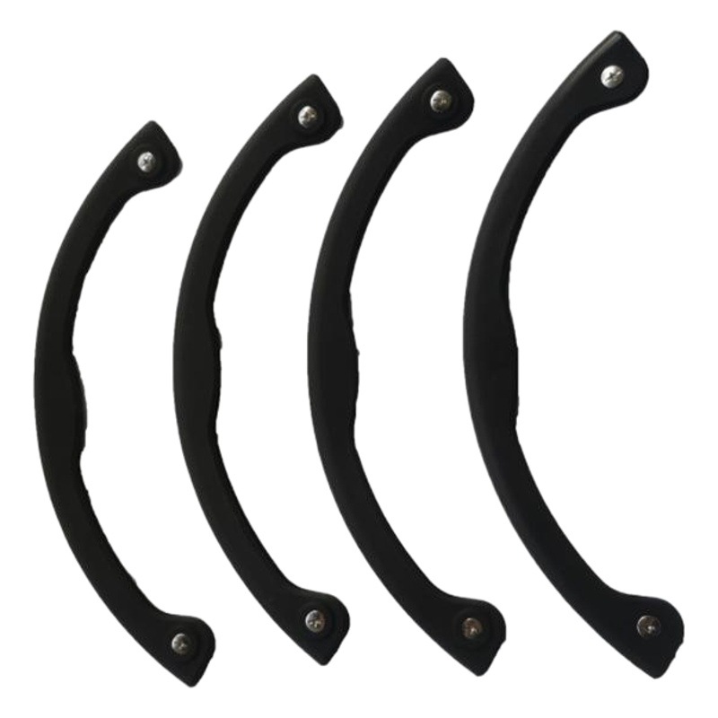 Protector de Cabeza y Cola para Tabla de Snowboard con Clip Fijo en Forma de Arco, Protector de Tabla de Snowboard sin Perforación, Tira Anticolisión para Tabla Doble