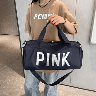 Sports Bag Fitness Bag Foreign Trade Men's Cylindrical Bag Travel Bag Handbag Small Luggage Bag Women's Sports Shoulder Crossbody Bag