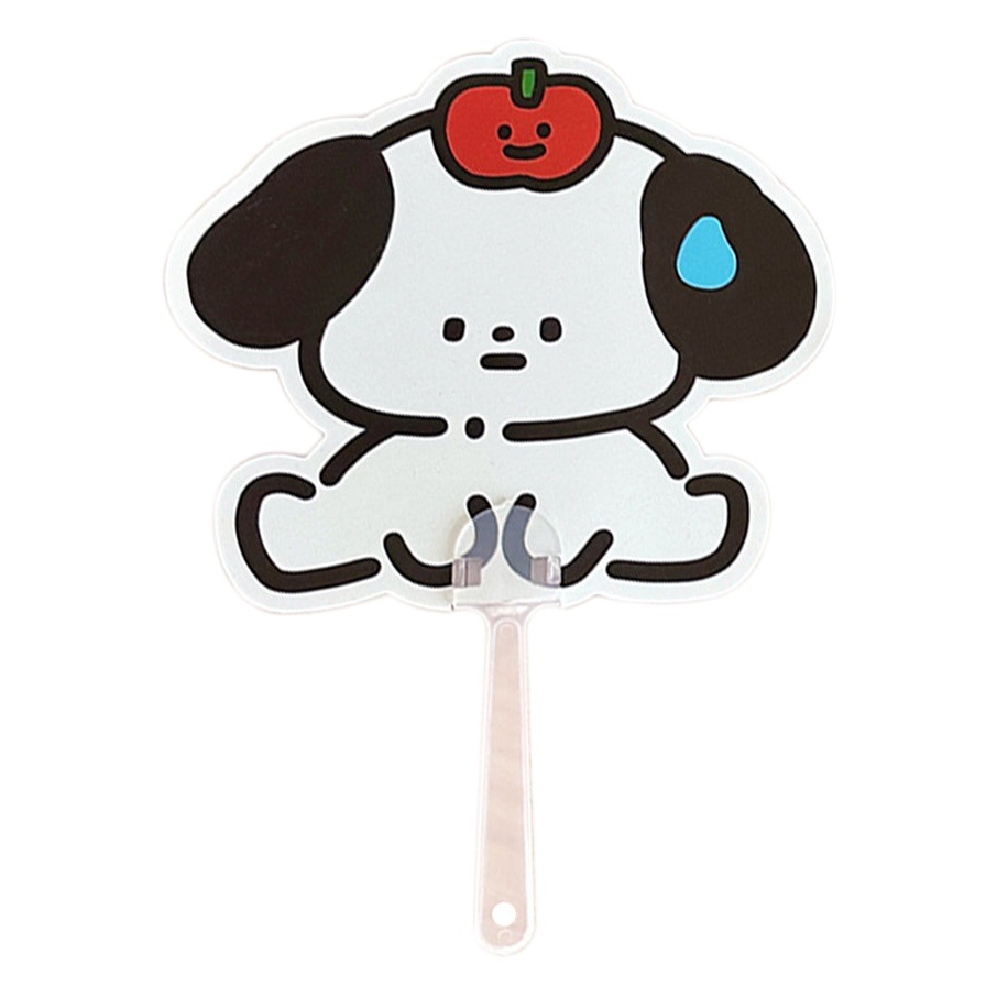 Original de dibujos animados lindo mini portátil especial en forma de ventilador de mano fresco pequeño ventilador de verano fresco ventilador pequeño regalo al por mayor