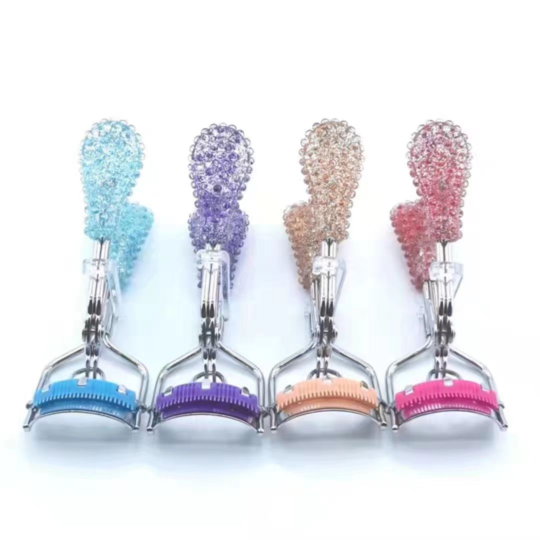 Clip de pestañas curling curling permanente curling curler para principiantes acero inoxidable herramienta de maquillaje portátil