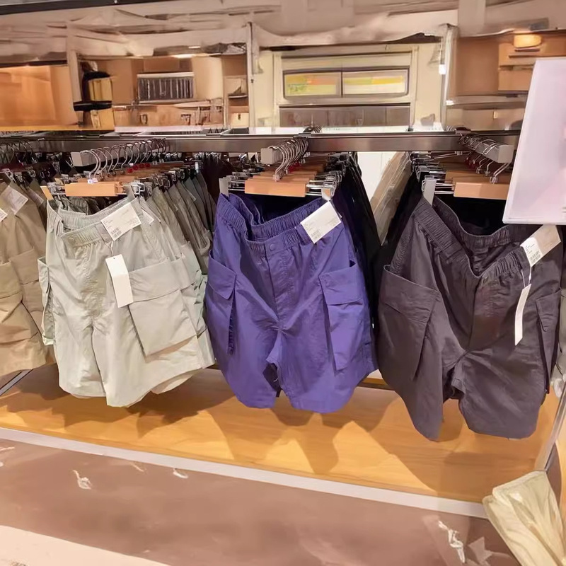 Men's and Women's Workwear Sports Casual Shorts 2024 Spring and Summer New Loose Large Flap Pocket Pants Elastic Waist Mid-Pants 467159 Men's and Women's Workwear Sports Casual Shorts 2024 Spring and Summer New Loose Large Flap Pocket Pants Elastic Waist Mid-Pants 467159