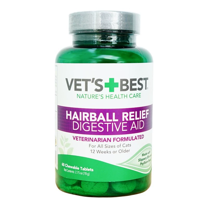US Vets Best Green Cross Cat Травяная таблетка Крем для волос Кошка Специальная кондиционирующая Желудочно-кишечная таблетка для удаления волос и выплевывание волос