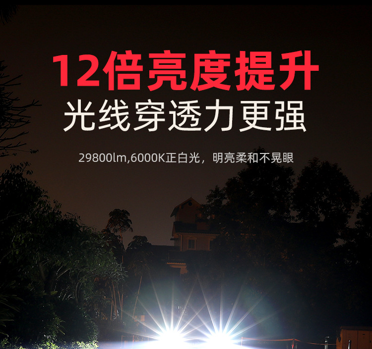 New Chenglong M3 H7 H5 T5 L3 L2 M5 modified LED headlights, super bright high beam and low beam bulbs, 24V for trucks