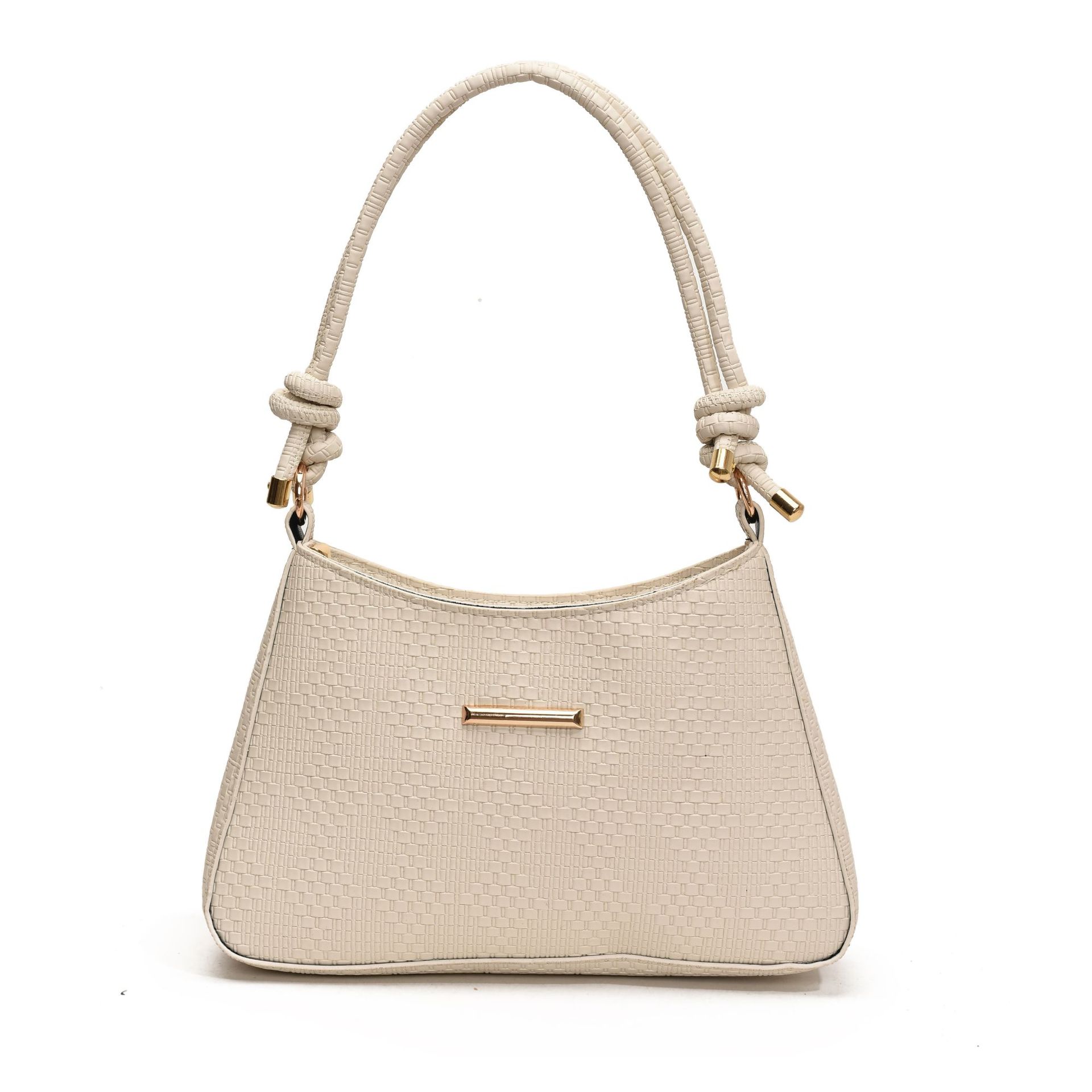 Bolso de axila de nicho de alta gama para mujer 2024 nuevo bolso de moda para mujer retro todo fósforo bolso diagonal de un solo hombro para mujer