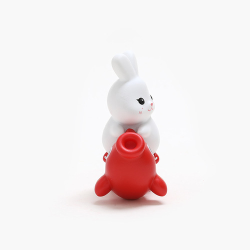 Fish You Together Cartoon Cute Desktop Rabbit Ornament Home Decor Valentine's Day Gift Cultural Creative Product