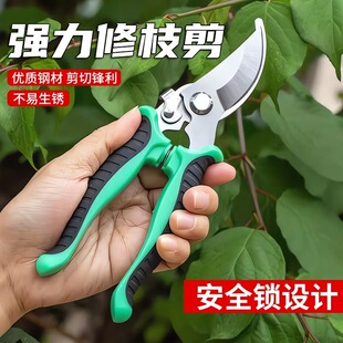 手动修枝剪园艺果枝剪 多功能树枝剪 园林剪刀防滑省力嫁接树枝剪-阿里巴巴