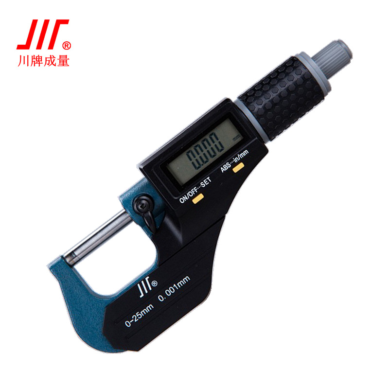 成量电子数显千分尺0-25 25-50mm电子卡尺高精度工业级测量工具