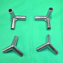 F*外卖箱三通金属铝合金接口蚊帐三通件外卖保温箱接头零件橡