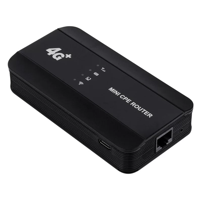 4G портативный Wi‑Fi6 роутер, переносной Wi‑Fi для авто, Mifi с слотом для SIM и сетевым портом