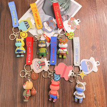 创意卡通国潮游戏英雄联盟钥匙扣书包挂件汽车包包钥匙链挂饰批发