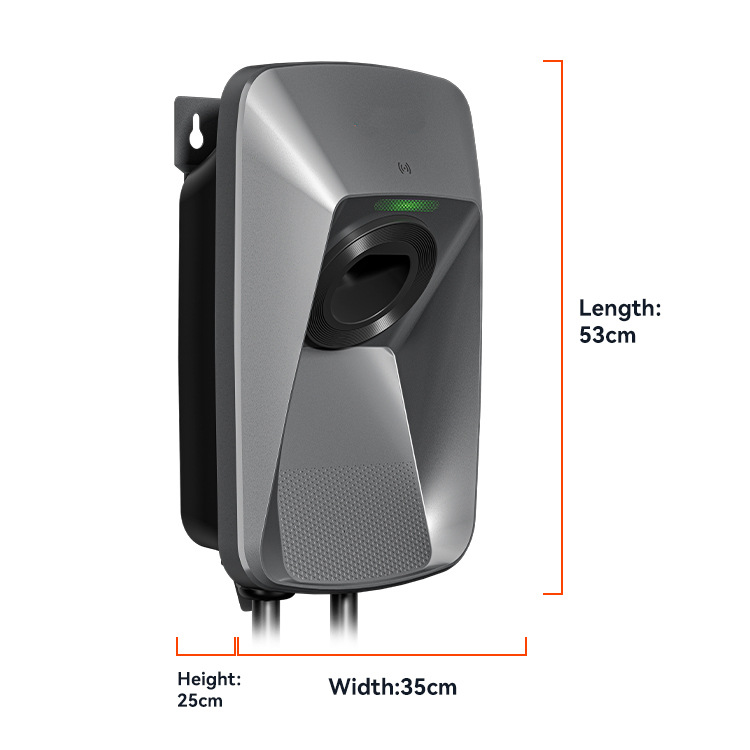 欧标type2新能源汽车充电桩家用7kw/22kw适用于特斯拉tesla比亚迪