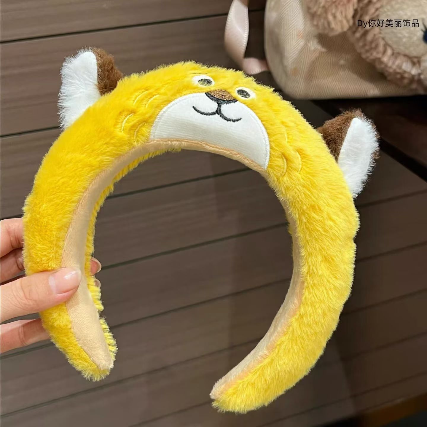 Estrellas de esponja extrañas lindas mujeres lavado de la cara máscara de presión de cabello maquillaje fotos otoño invierno joyas para el cabello