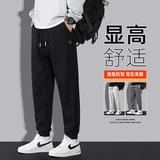 Демисезонные утепленные штаны для отдыха, в корейском стиле, оверсайз