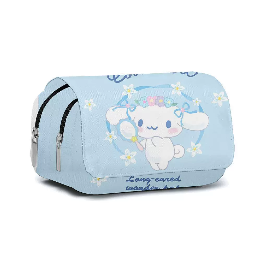 Sanrio, двойной слой футляр для карандашей, 3D, Cinnamoroll
