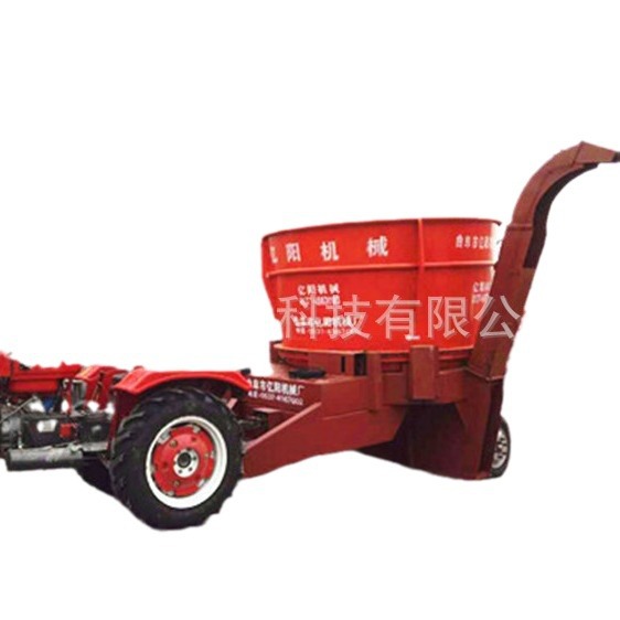 装载机上料大型青储秸秆粉碎揉丝机 干湿青储粉碎机设备