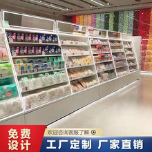 调色师彩妆货架背柜加盟调色师货柜化妆品陈列柜中岛双面展柜