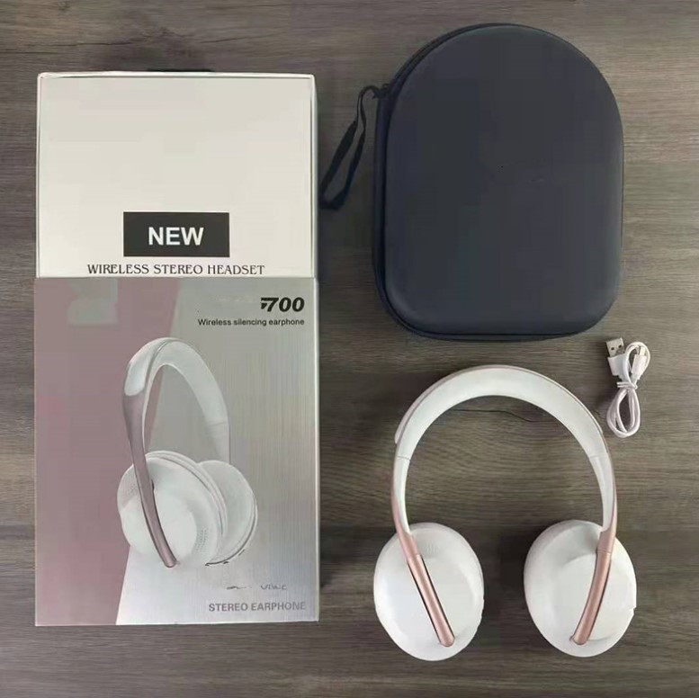国境を越えた新型NC 700ヘッドセット無線bluetoothヘッドセット運動携帯バッグ付き重低音ビジネスヘッドセット|undefined