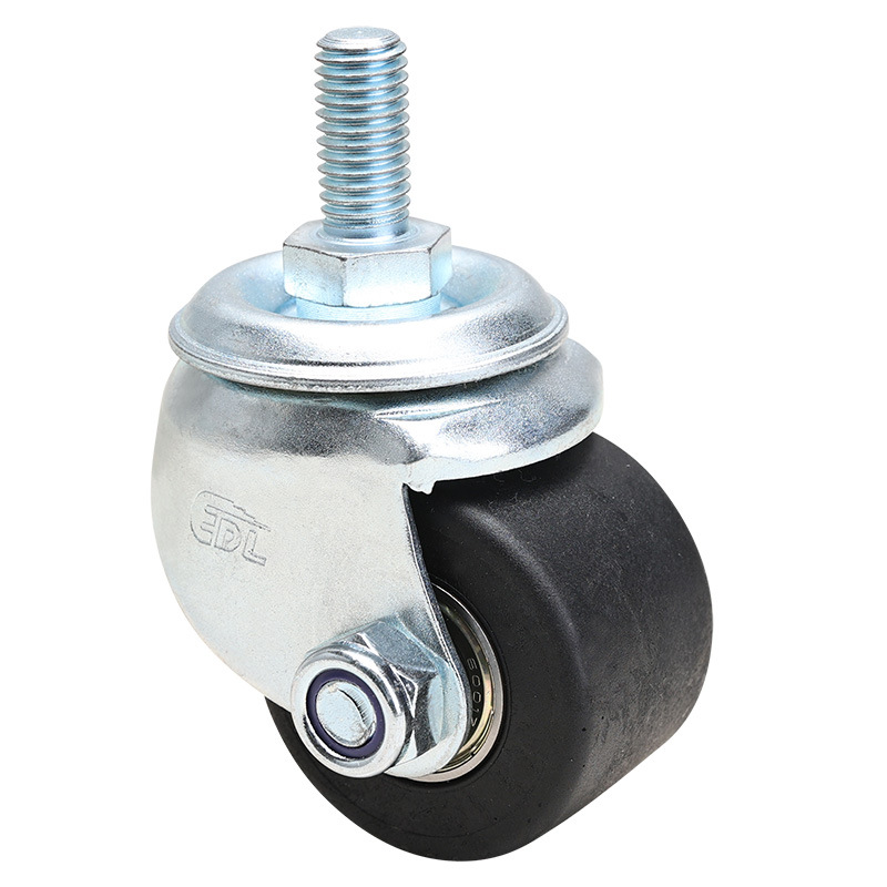 Rueda Con Conexión Roscada de Bajo Centro de Gravedad M411-16 de 2 y 2.5 Pulgadas Nylon PA